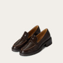 Zuzu Loafers, glossy brown